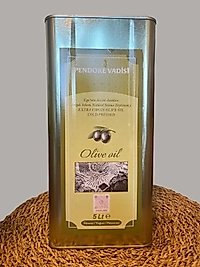 4 x 5000 ml Soğuk sıkım %100 saf zeytinyağı (filtresiz)